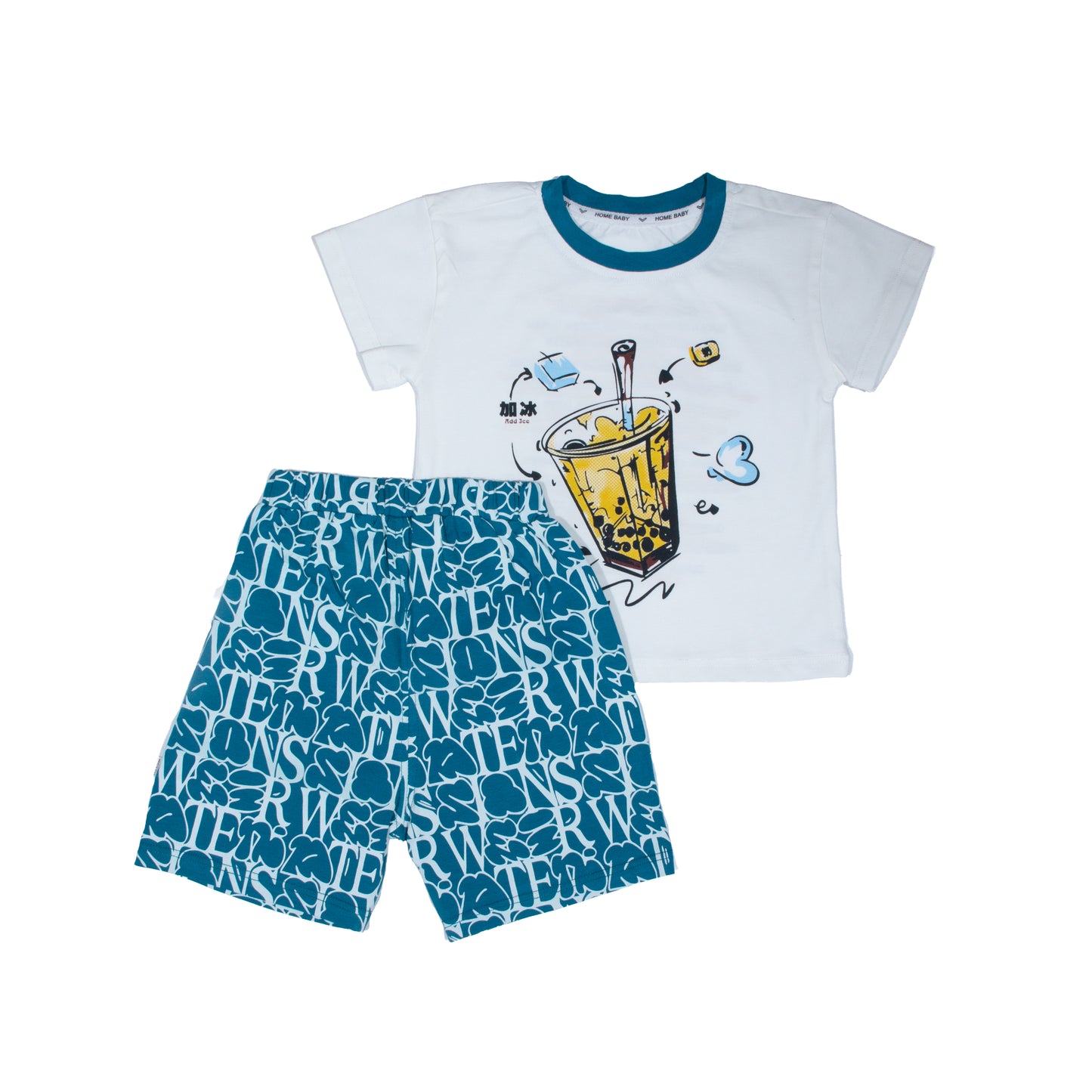Summer Sips T-Shirt and Shorts