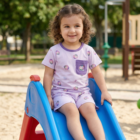Dreamy Lilac – T-Shirt & Shorts