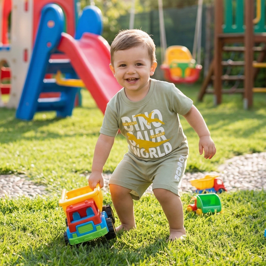 Dinosaur T – Shirt with Shorts