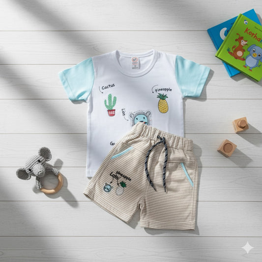 Camping Crew – T-shirt with Shorts